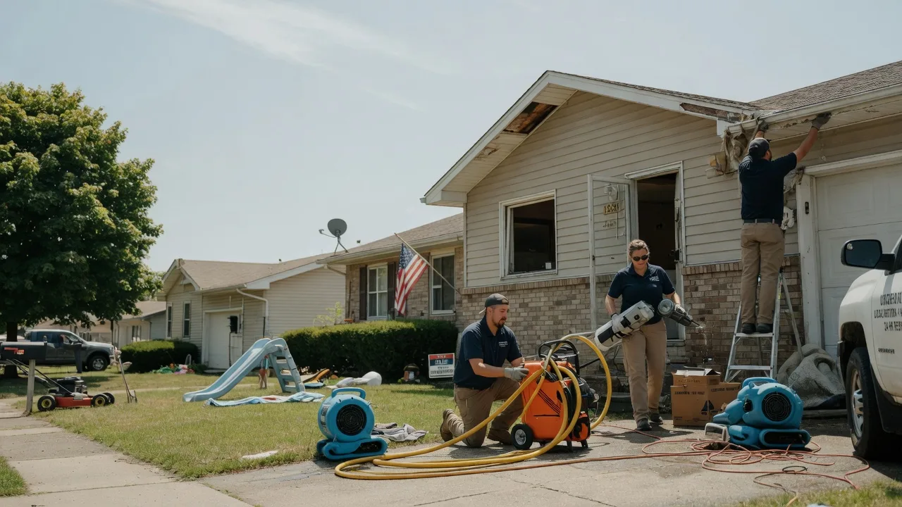 Water Damage Restoration in Union, MI near me